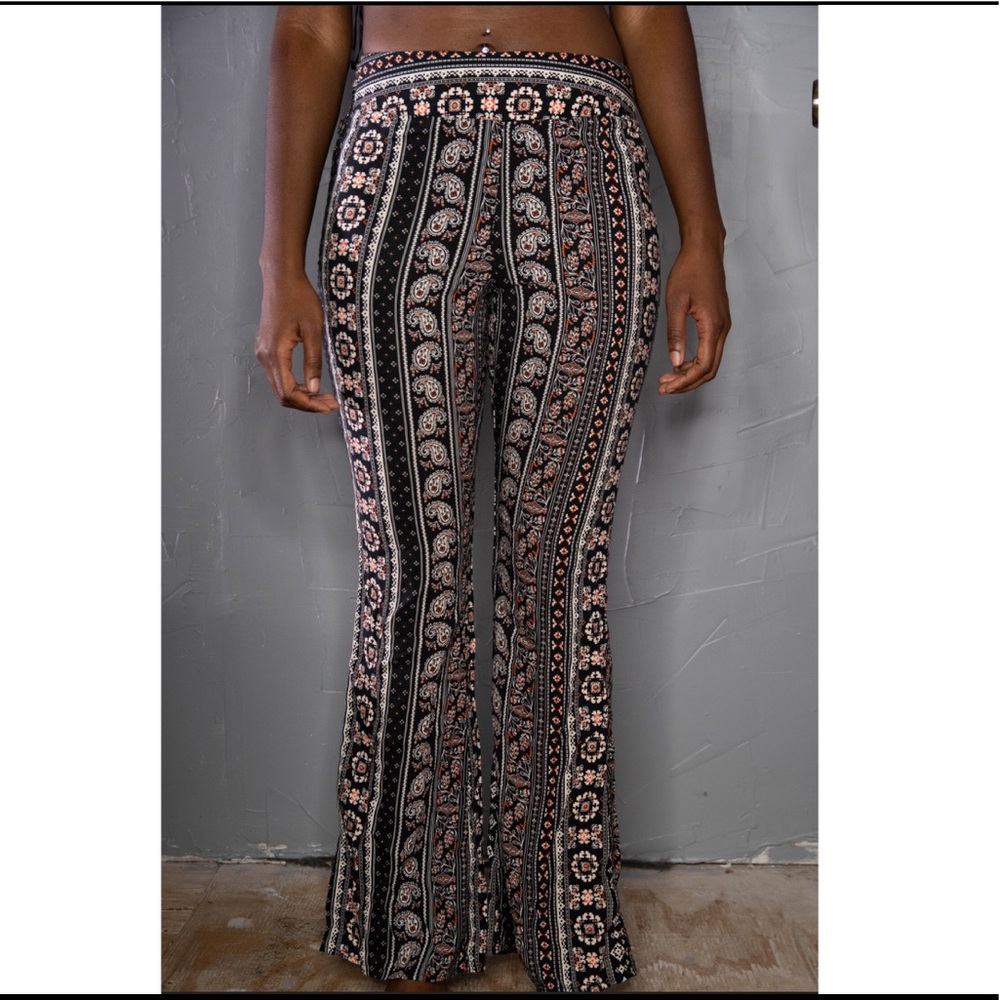 Tribal flare pants